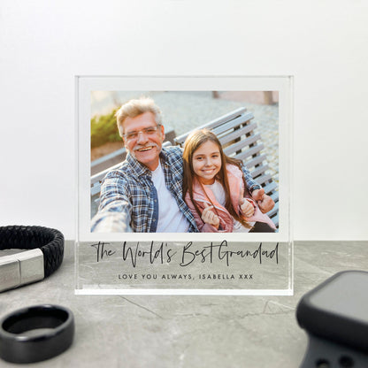 Personalised Any Message & Photo Crystal Token