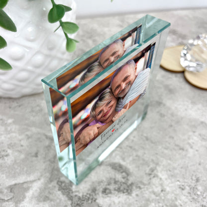 Personalised Photo Memorial Crystal Token