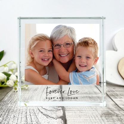 Personalised Any Message & Photo Crystal Token