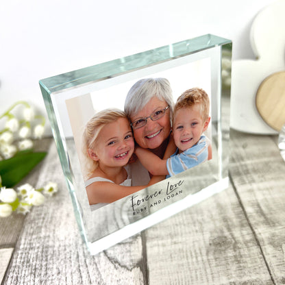 Personalised Any Message & Photo Crystal Token