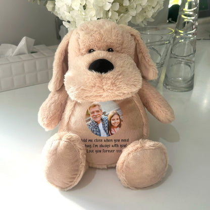 Personalised Photo Comfort Keepsake Dog