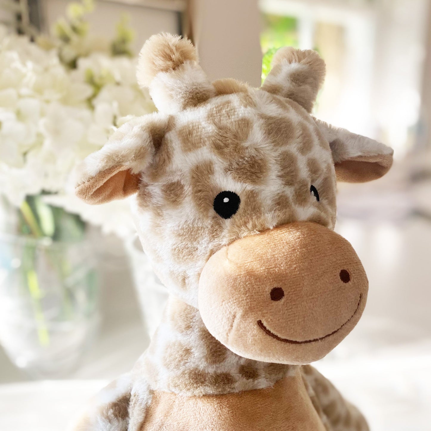 Personalised Photo Ashes Keepsake Memory Giraffe