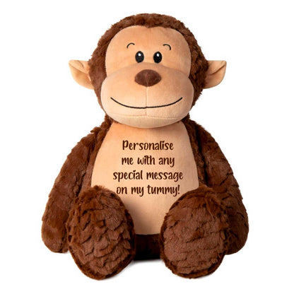 Personalised Record-A-Voice Keepsake Memory Monkey