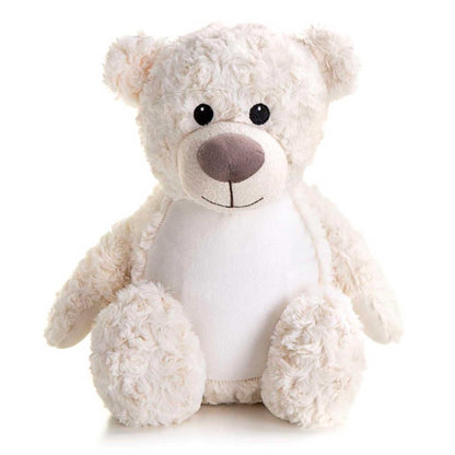 Personalised Photo Comfort Keepsake Bear - Cream