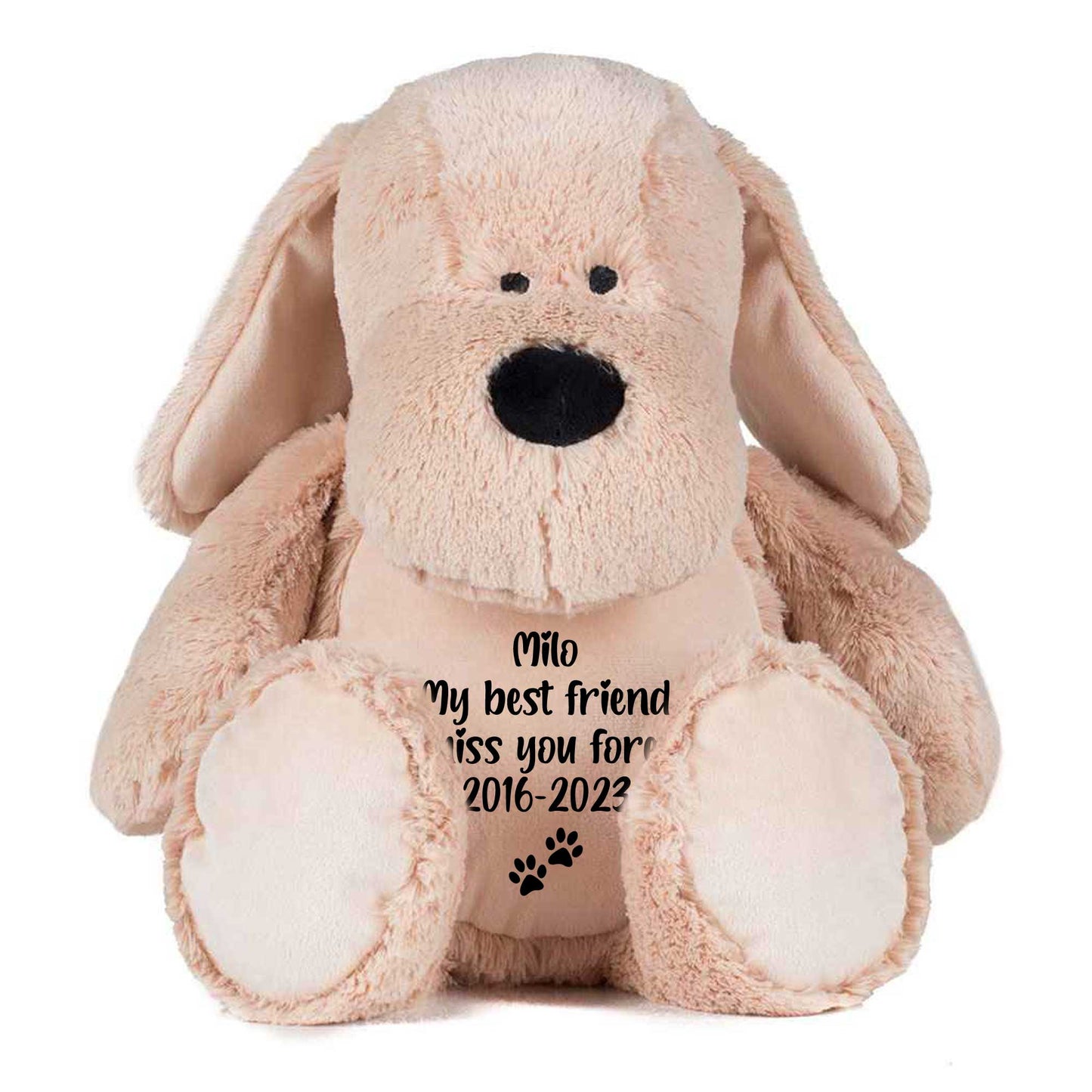 Personalised Ashes Keepsake Memory Dog