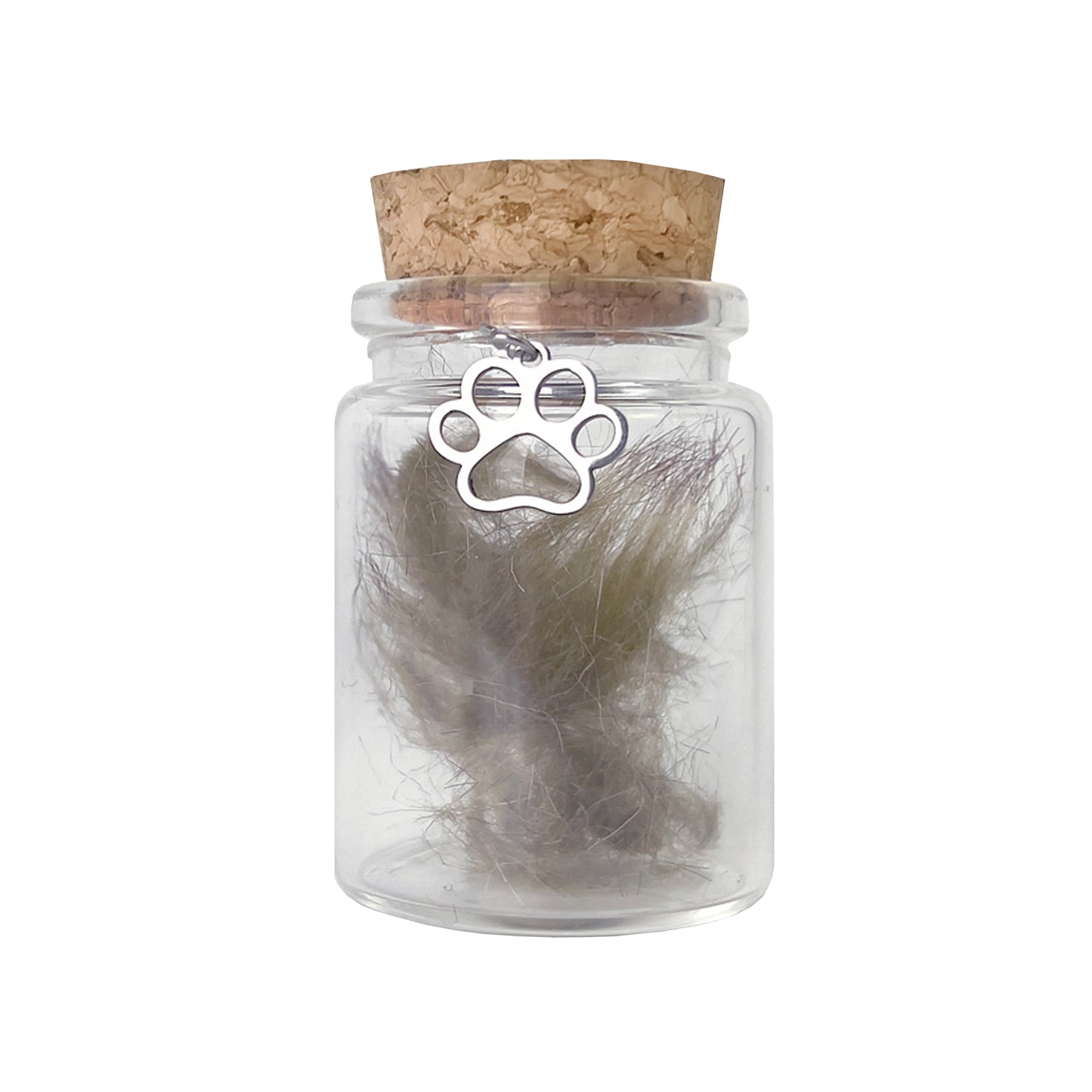 Pet Fur & Hair Keepsake Bottle