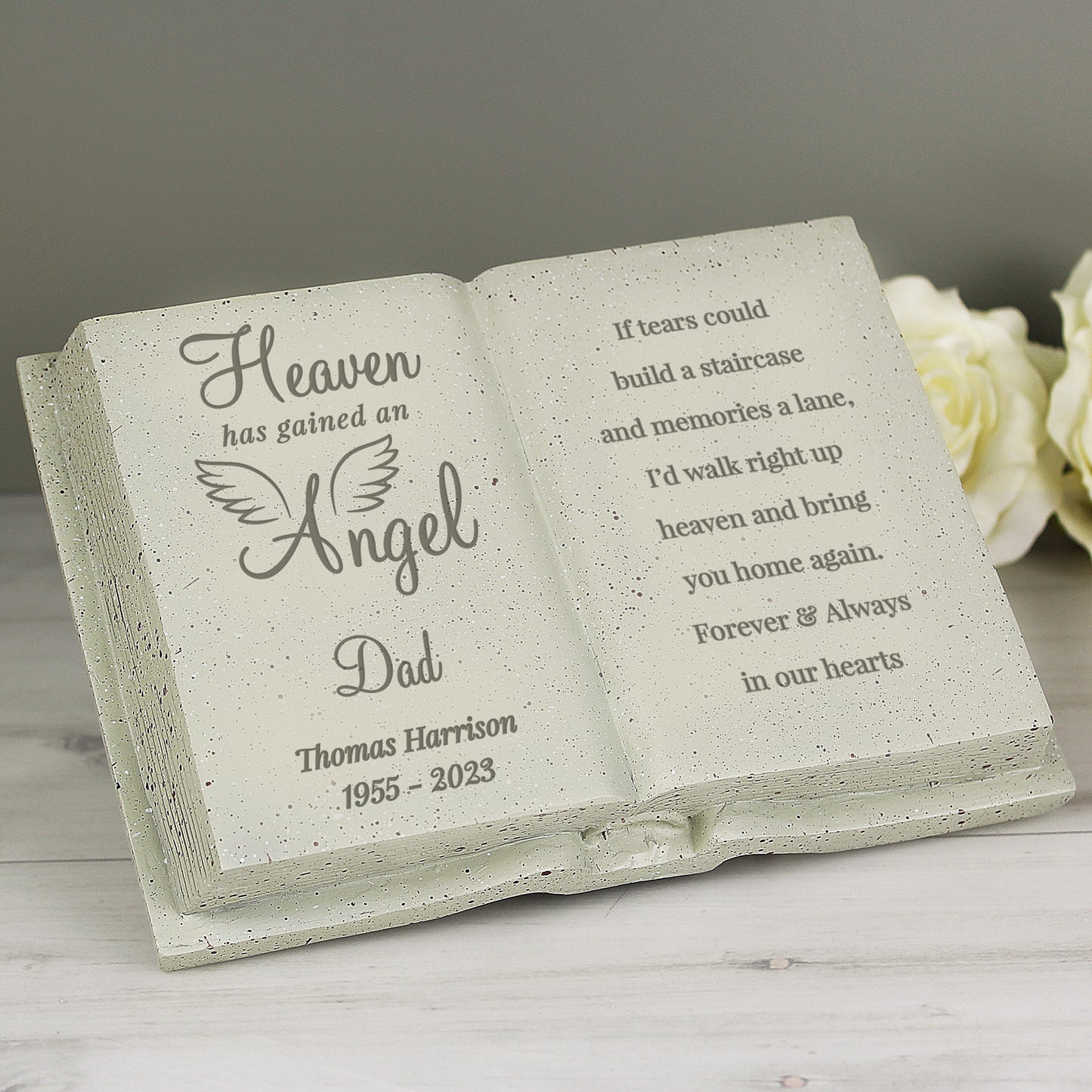 Personalised Little Angel Memorial Book