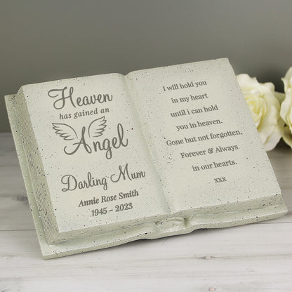 Personalised Little Angel Memorial Book