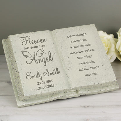 Personalised Little Angel Memorial Book