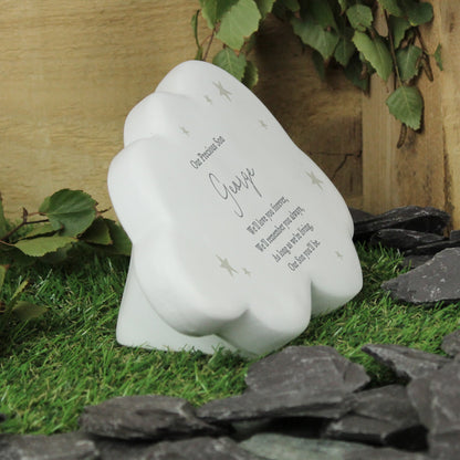 Personalised Stars Resin Memorial Cloud