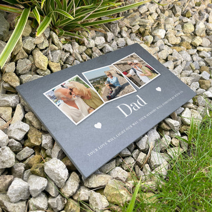 Personalised Photo Memorial Slate Grave Marker 25 x 15cm