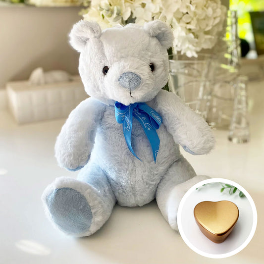 Ashes Keepsake Memory Blue Bear