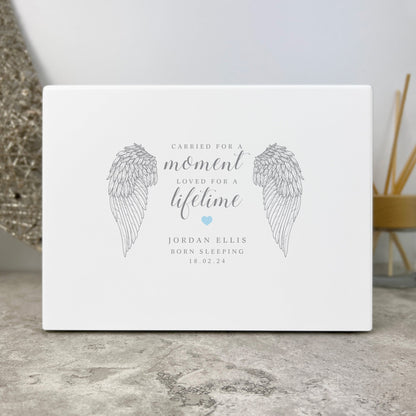 Personalised Angel Baby Wings Cremation Urn For Ashes | 1.09 Litres