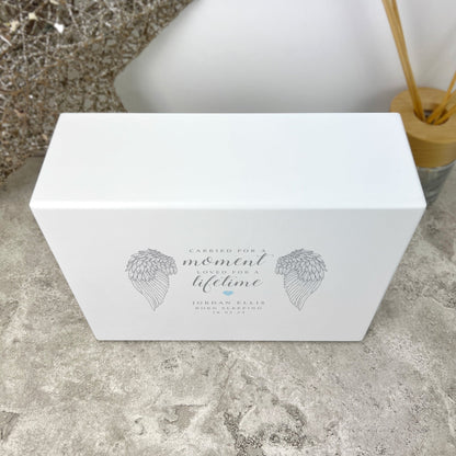 Personalised Angel Baby Wings Cremation Urn For Ashes | 1.09 Litres