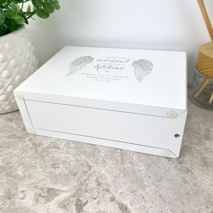 Personalised Angel Baby Wings Cremation Urn For Ashes | 1.09 Litres