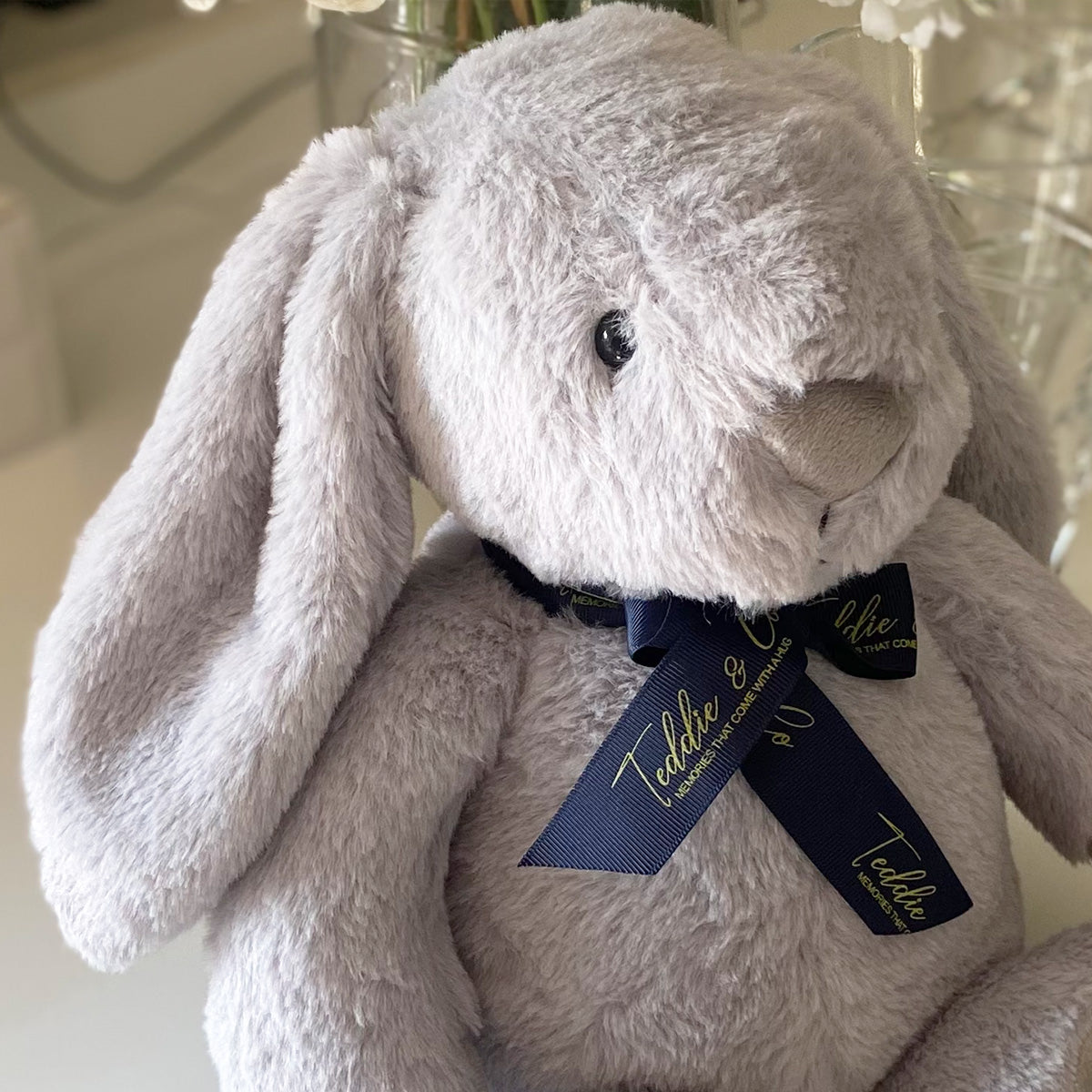 Ashes Keepsake Memory Grey Bunny