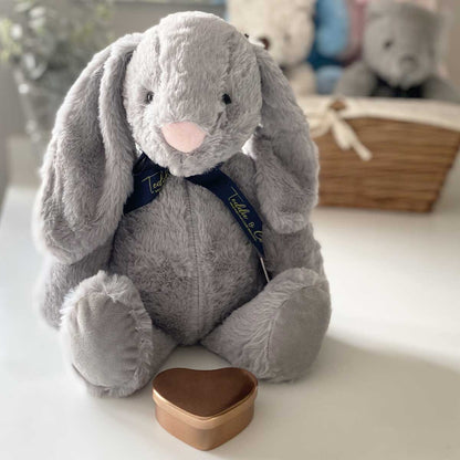 Ashes Keepsake Memory Grey Bunny