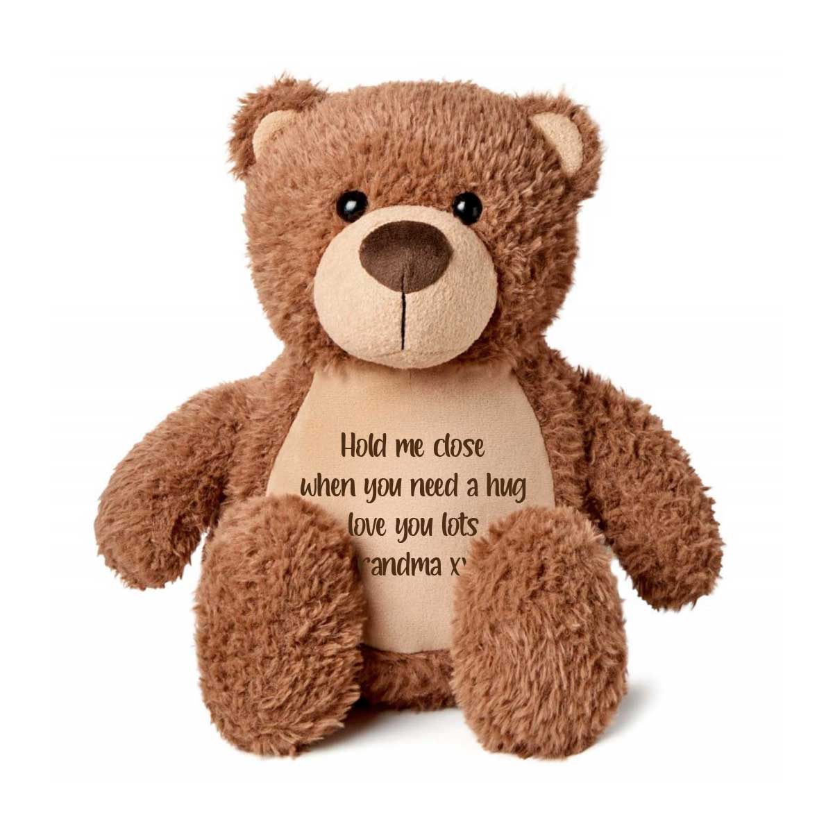 Personalised Record-A-Voice Teddy Bear - Brown