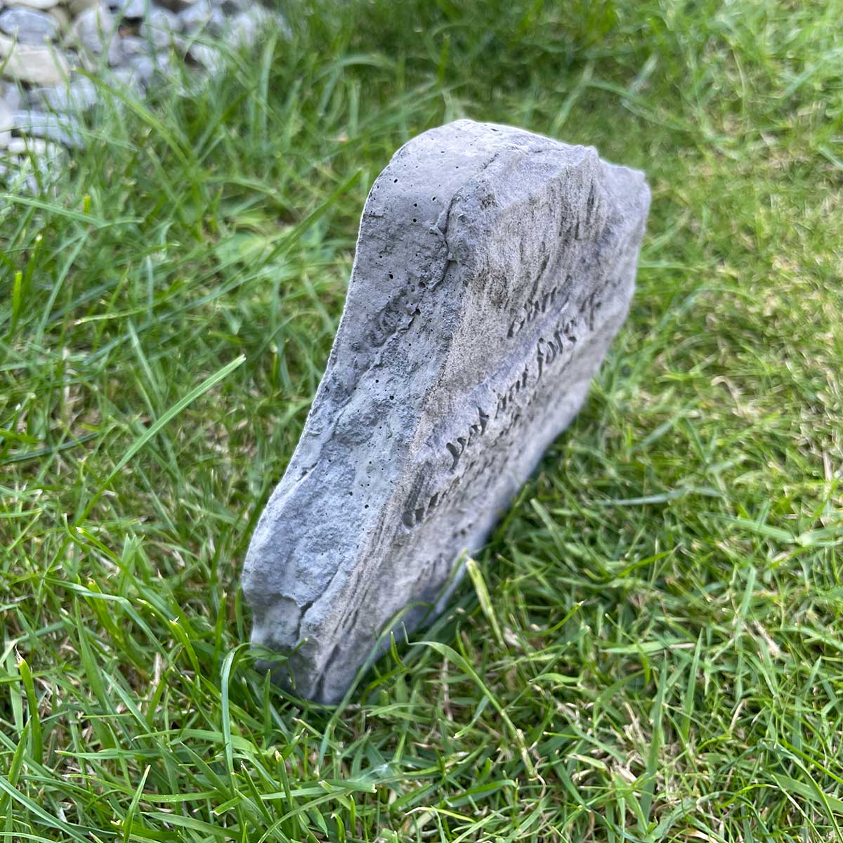 'Gone Yet Not Forgotten' Outdoor Memorial Stone