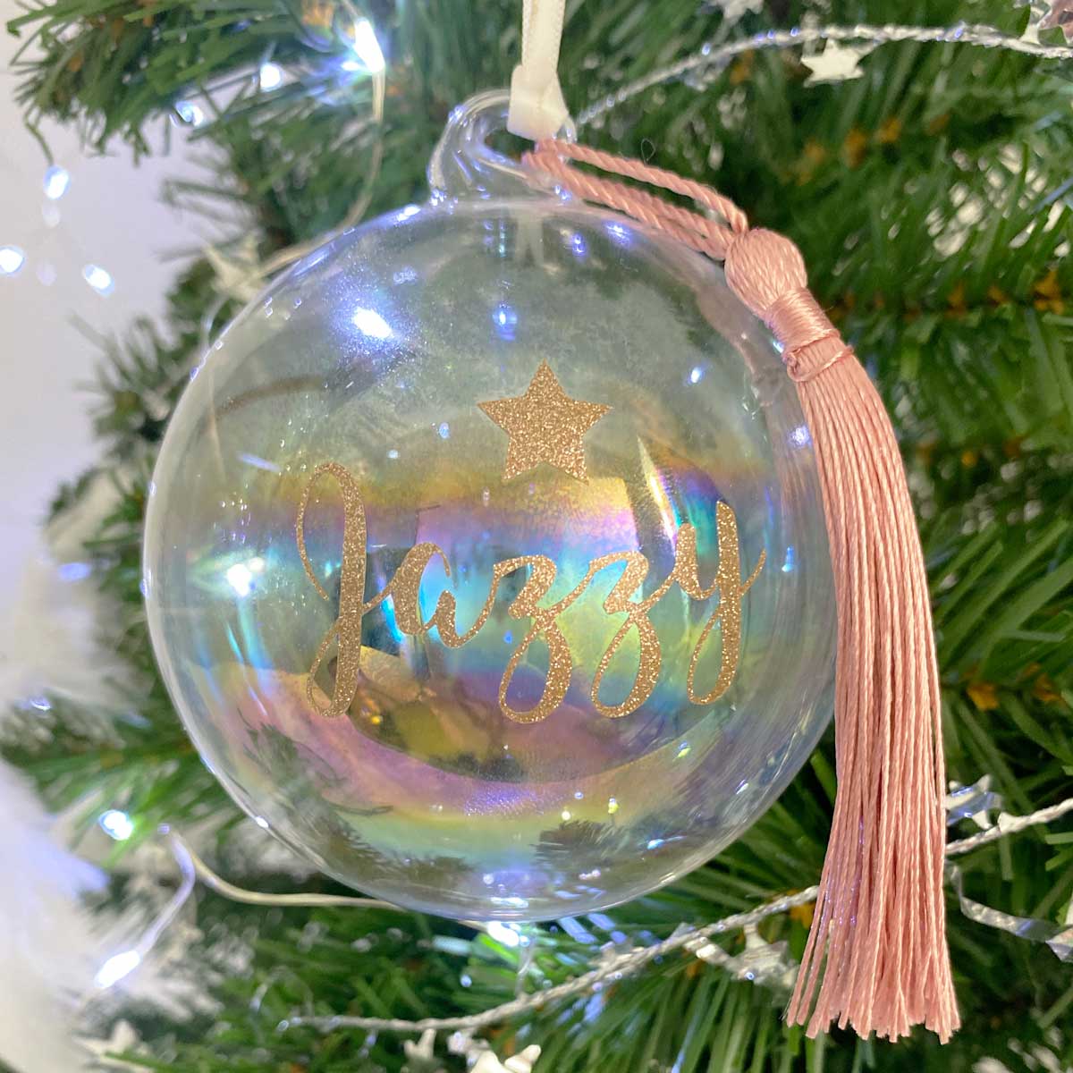 Iridescent Bauble -  UK