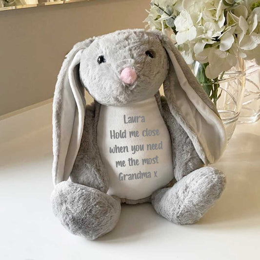 Personalised Record-A-Voice Keepsake Memory Bunny