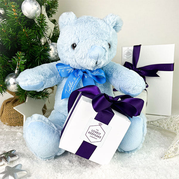 Record-A-Voice Blue Teddy Bear