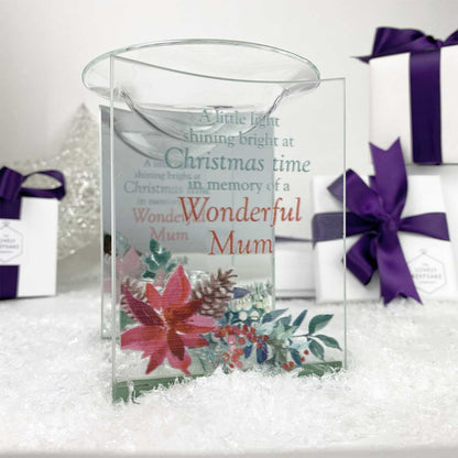 Christmas Remembrance Oil Burner - Mum