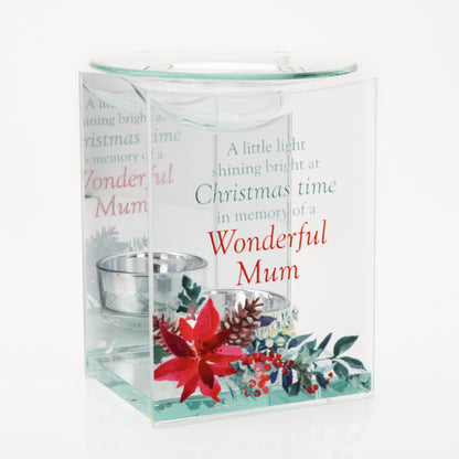 Christmas Remembrance Oil Burner - Mum